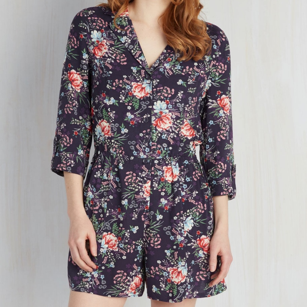 ModCloth So Field With Joy Romper in Floral